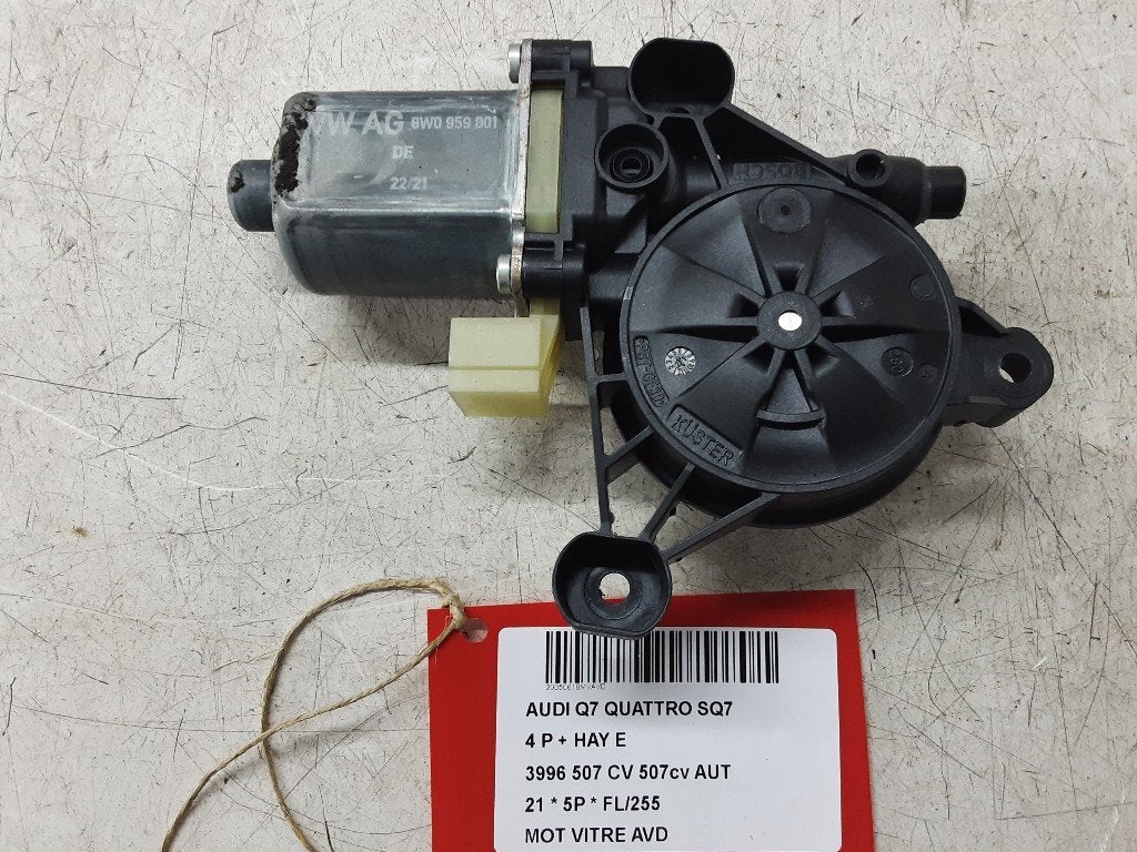 MOTEUR LEVE VITRE ELECTRIQUE AVANT DROIT SQ7 (4MB / 4MG), Mevr. I. Hauben, Audi, Utilisé, Avant