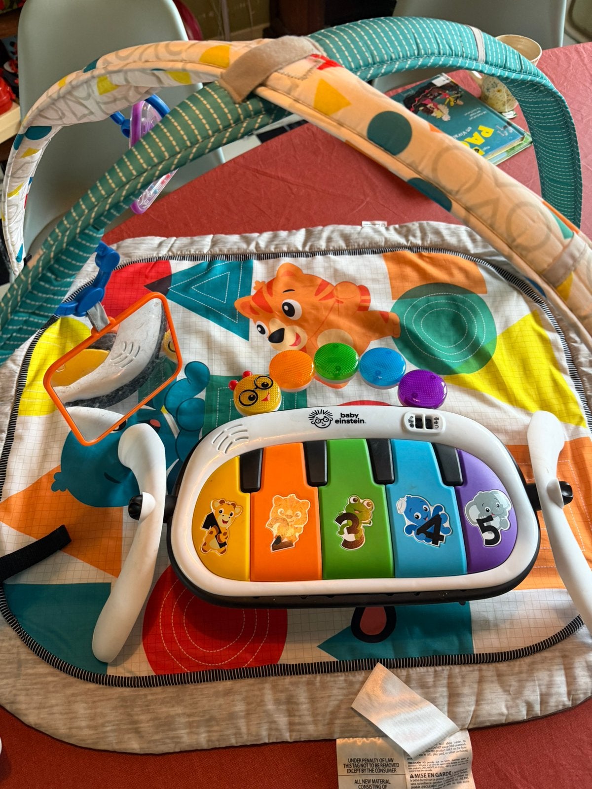 Baby Einstein, Ophalen, Gebruikt