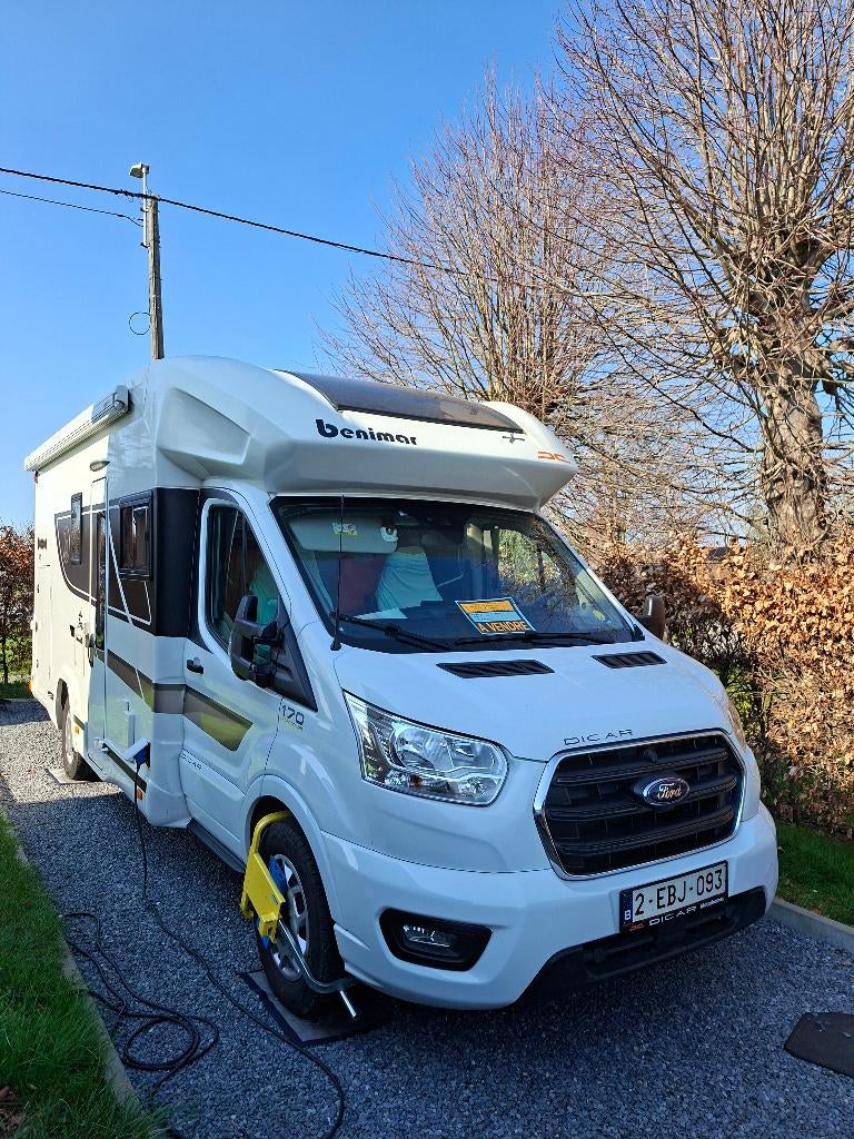 Camping car Bénimar Cocoon 2026 09/2023, Jusqu'à 4, 6 à 7 mètres, Toilette à cassette, Ford