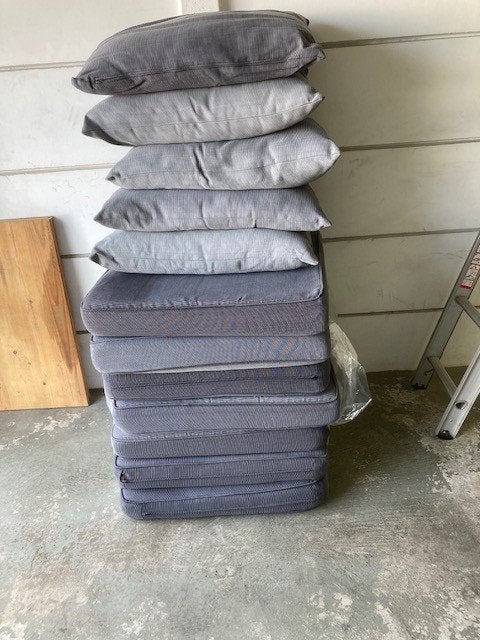 Kussens voor loungeset, Tuin en Terras, Ophalen, Gebruikt