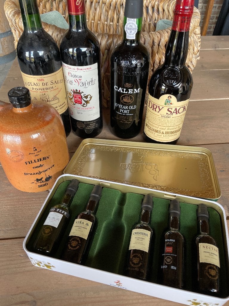 Jenever, porto, wijn, Verzamelen, Ophalen