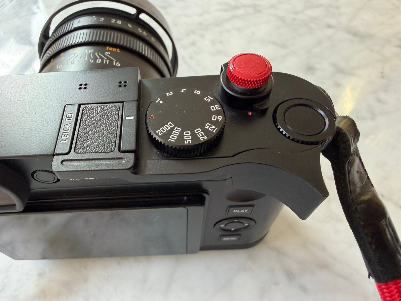 Thumb grip JJC leica Q3, Audio, Tv en Foto, Ophalen of Verzenden, Zo goed als nieuw