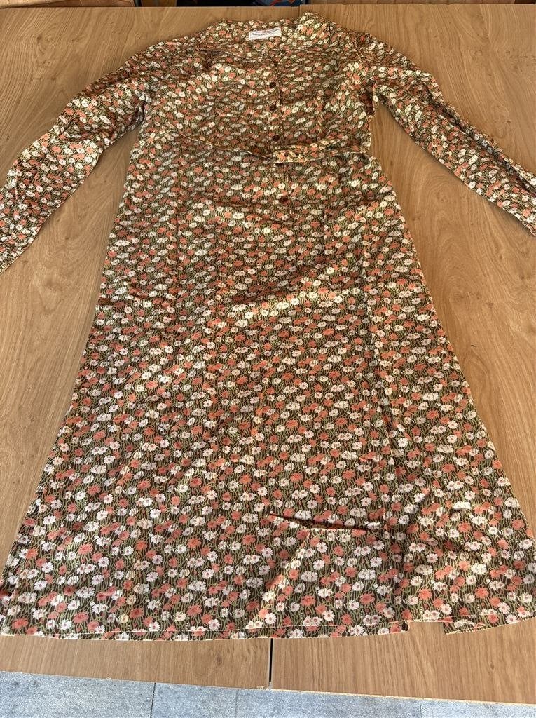 Horrockses Fashions Vintage Overhemdjurk met Knoopjes - UK 1, Kleding | Dames, Jurken, Ophalen of Verzenden, Zo goed als nieuw