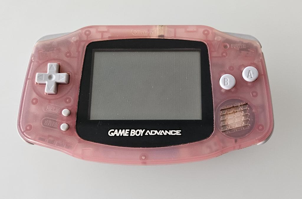 Nintendo Game Boy Advance console (transparent pink), Enlèvement ou Envoi, Game Boy Advance