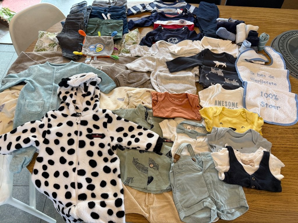 Kinderkleding maat 50-56 jongens, Kinderen en Baby's, Ophalen, Gebruikt, Maat 50