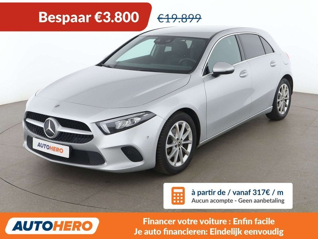 Mercedes-Benz A-Klasse 180 A 180 d (bj 2020, automaat), Auto's, Gebruikt, 1445 kg, 5 deurs, Adaptive Cruise Control