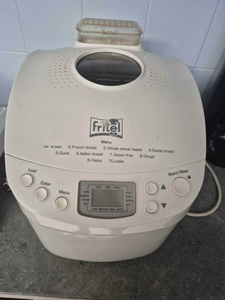 Broodmachine, Gebruikt, 400 tot 800 gram deeg, Kijkvenster, Ophalen