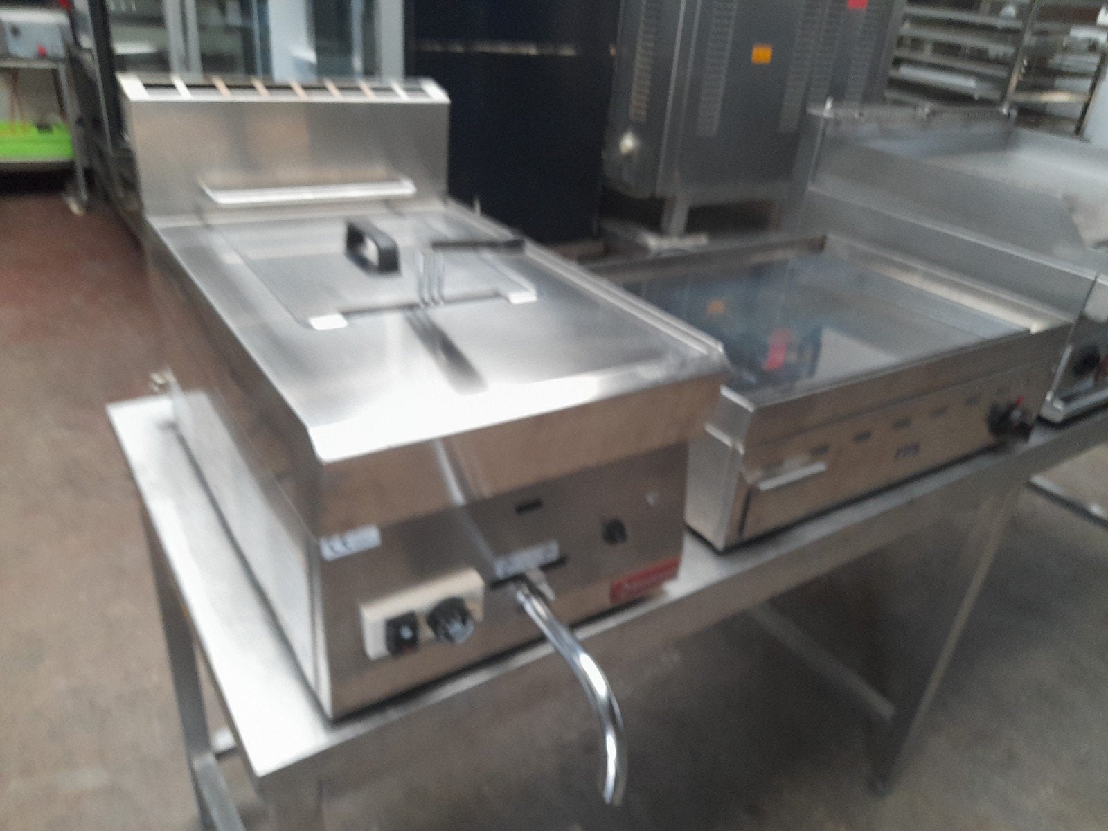 friteuse à gaz/friteuse/friteuse/équipement de restauration, Enlèvement, Utilisé