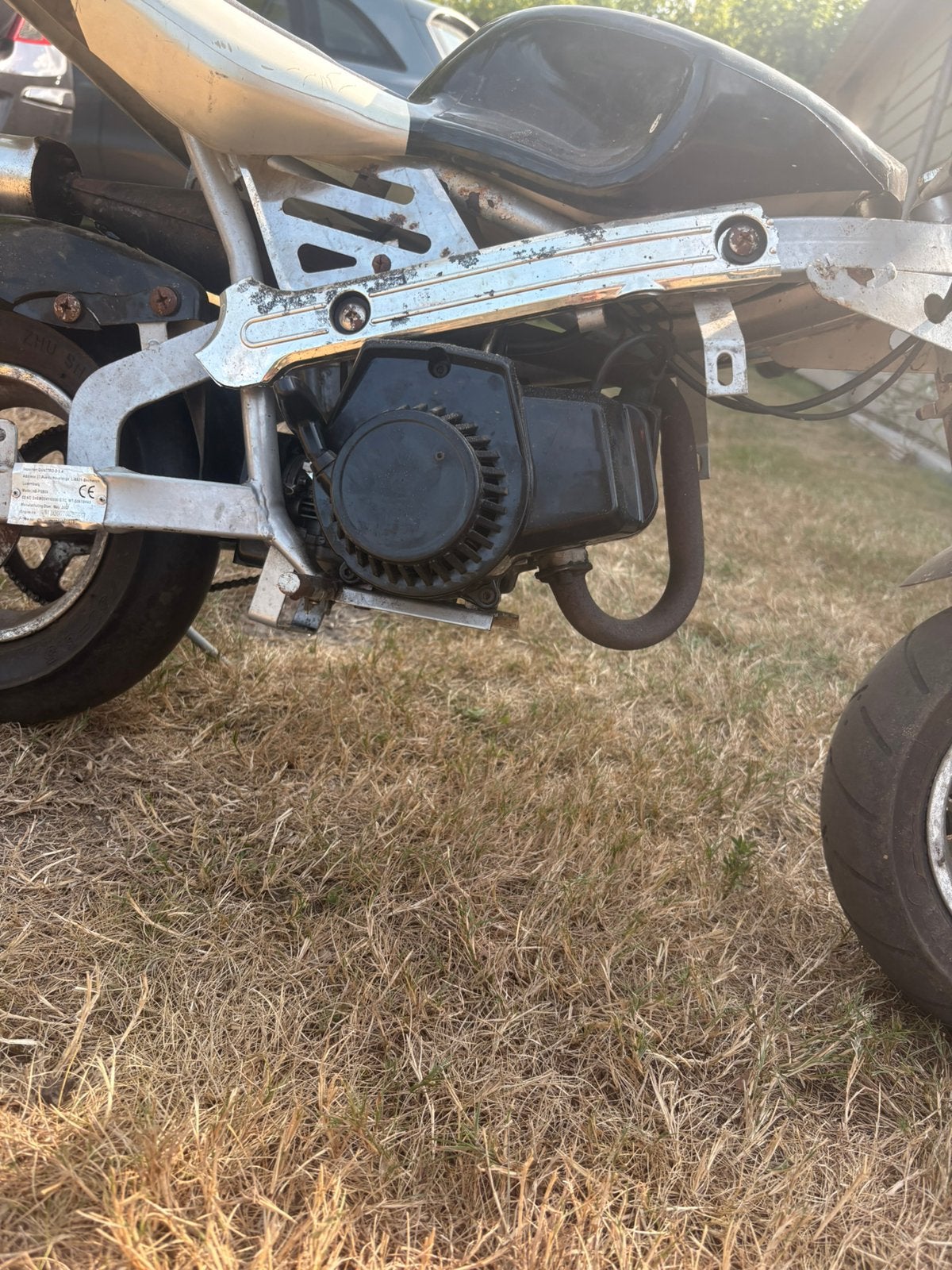 Pocketbike 49cc, Ophalen, Zo goed als nieuw