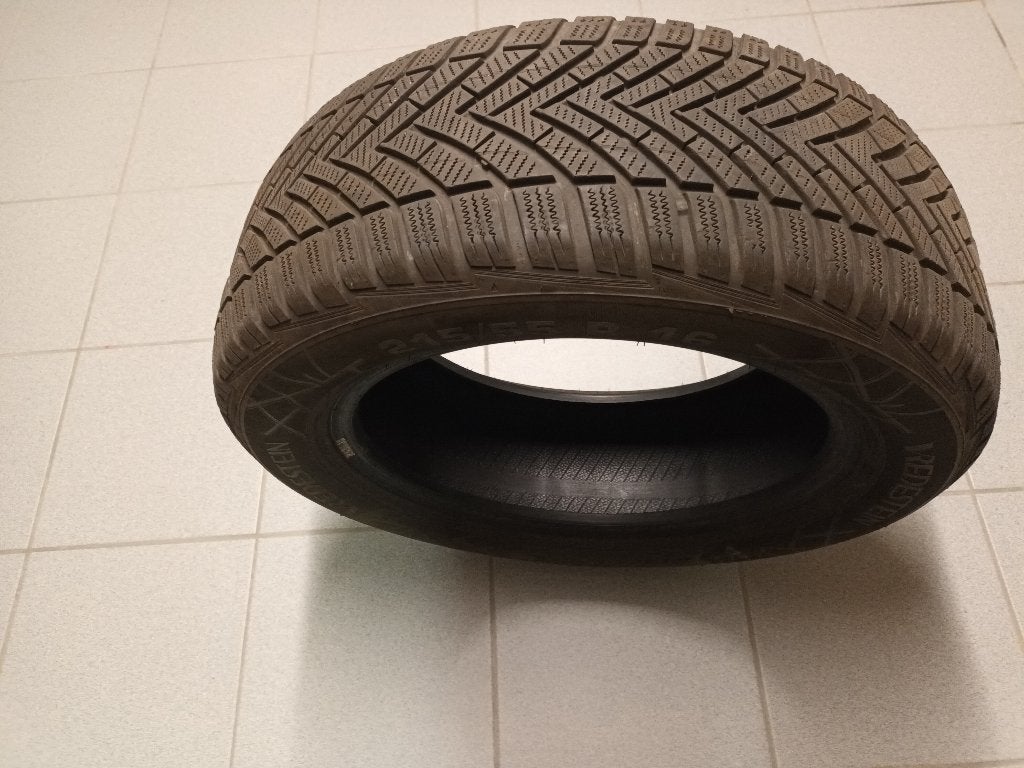 jeu de 4 pneus hiver Vredestein, Autos : Pièces & Accessoires, 16 pouces, Pneu(s), Enlèvement, Utilisé
