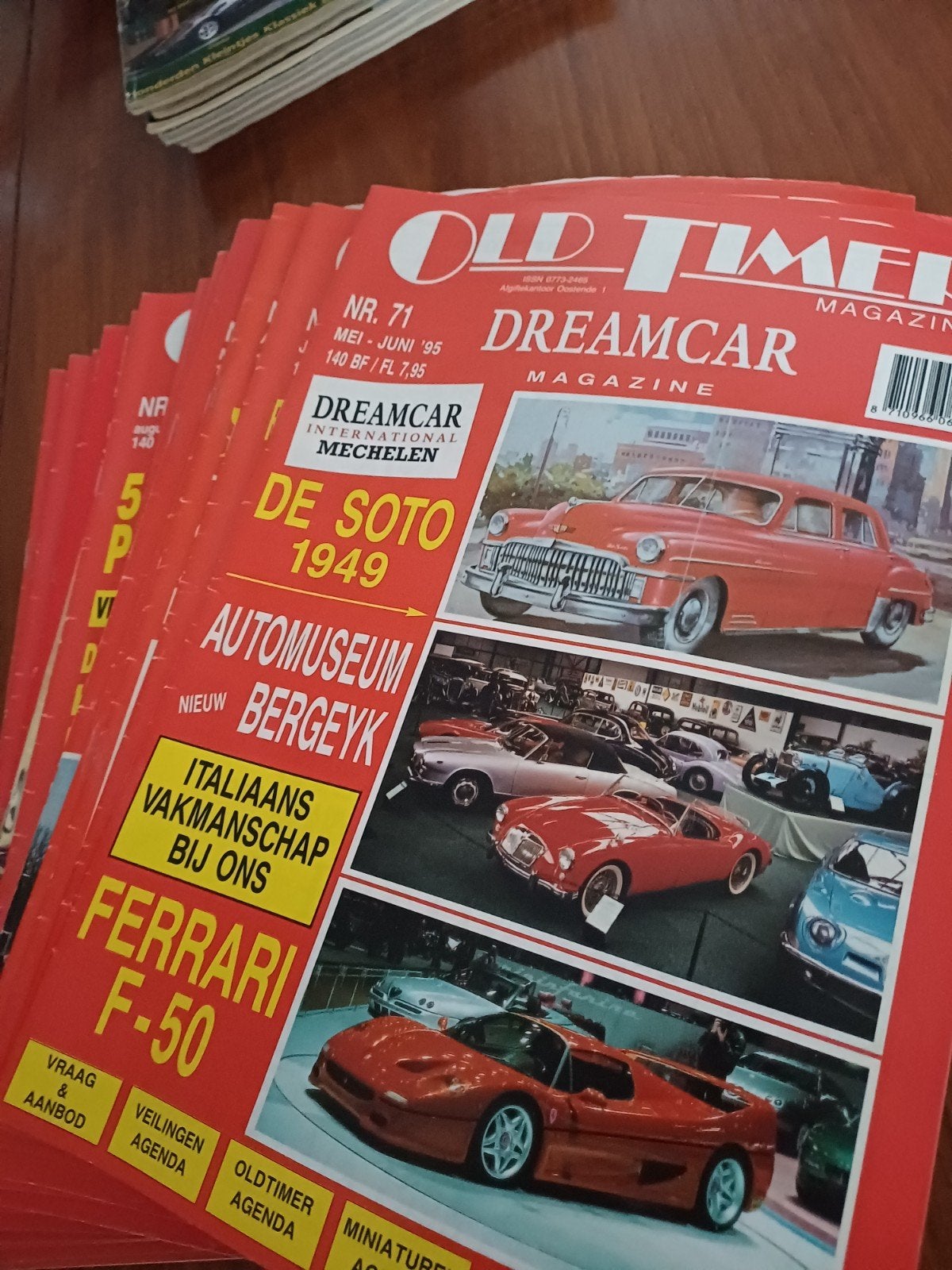 tijdschriften "Old Timer", Enlèvement