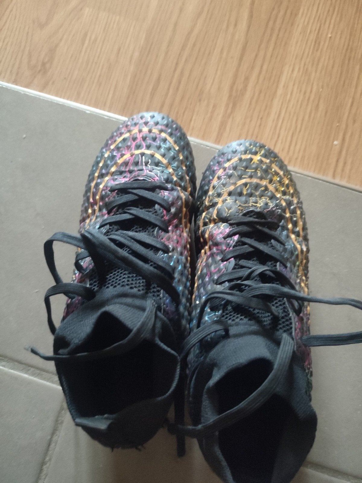 3 paar kinder voetbalschoenen, Enlèvement ou Envoi, Comme neuf, Garçon ou Fille, Chaussures de sport