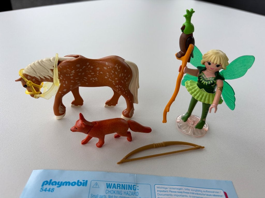 Fee Diana met Luna Paard Playmobil 5448, Kinderen en Baby's, Speelgoed | Playmobil, Ophalen, Gebruikt, Complete set, Kasteel/Fort