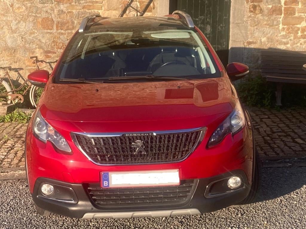 Peugeot 2008 diesel, Autos, Rouge, Achat, Euro 6, Boîte manuelle