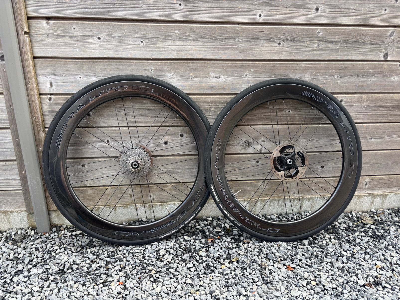 Campagnolo Bora WTO 60, Fietsen en Brommers, Wiel, Ophalen of Verzenden, Zo goed als nieuw, Racefiets