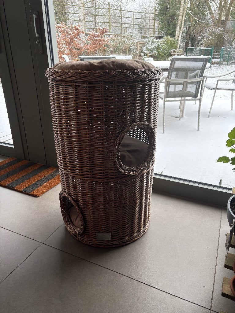 krabton met 3 kussens, Dieren en Toebehoren, Krabmeubelen, Ophalen, Zo goed als nieuw, Krabton