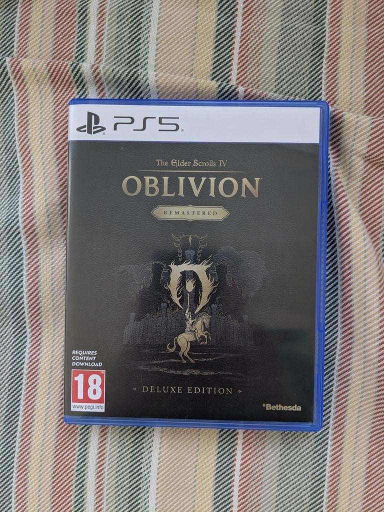 The Elder Scrolls IV Oblivion Remastered Deluxe Edition PS5, Games en Spelcomputers, Games | Sony PlayStation 5, Ophalen, Role Playing Game (Rpg)