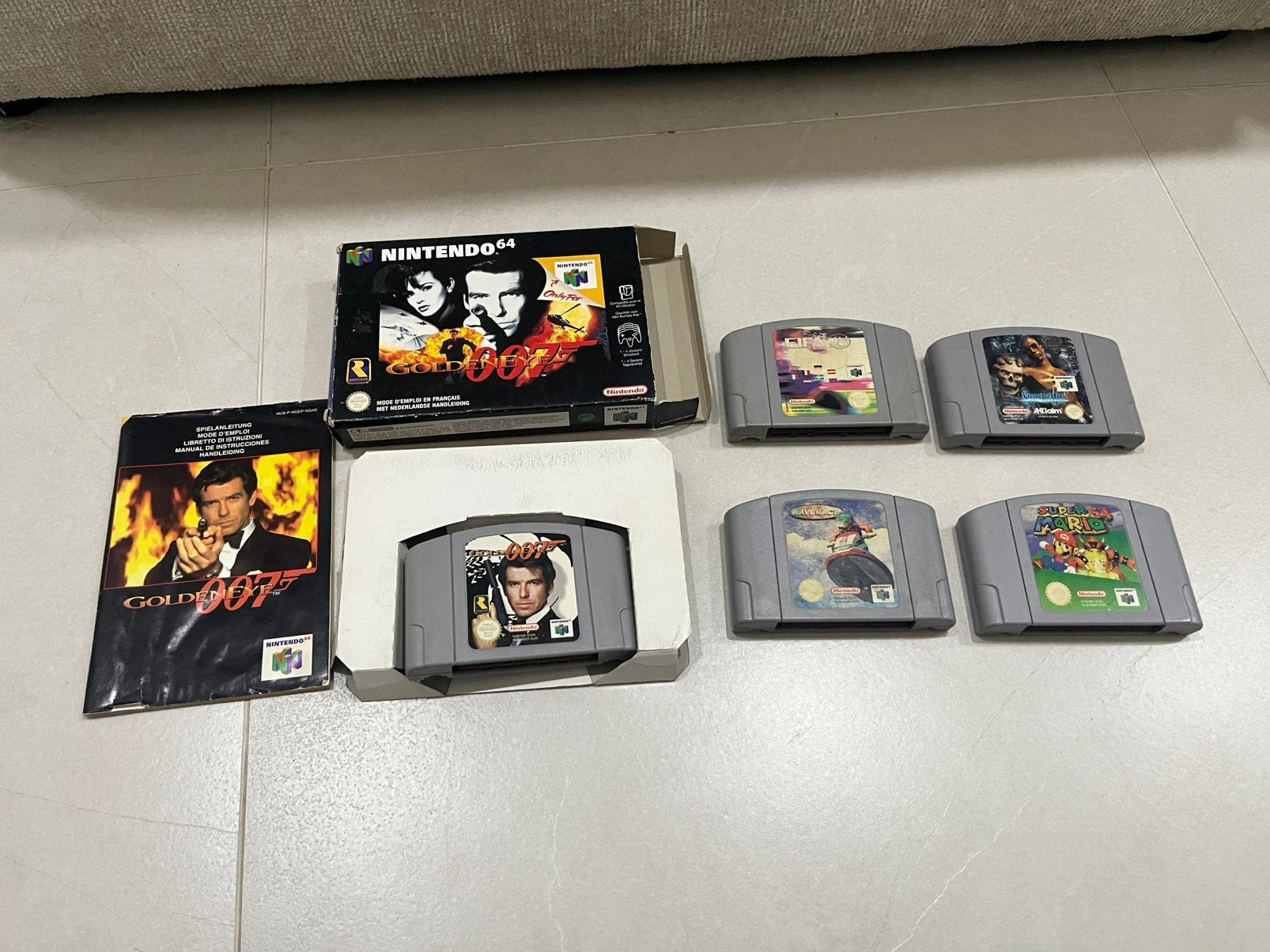 Nintendo N64-spellen te koop, Ophalen, Zo goed als nieuw