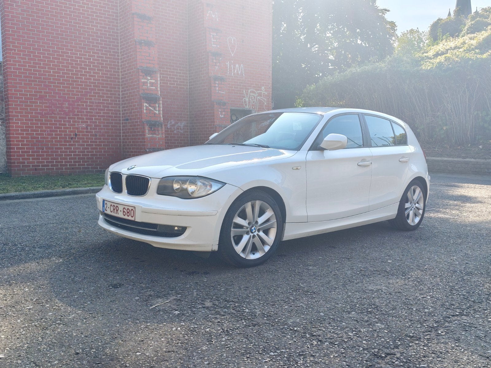 bmw 116D 2011 prête a immatriculer, Autos, Euro 5, Achat, Entretenue par le concessionnaire, Beige