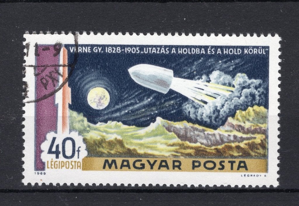 HONGARIJE Yt. PA316 gestempeld Luchtpost 1969, Postzegels en Munten, Postzegels | Europa | Hongarije, Verzenden, Gestempeld