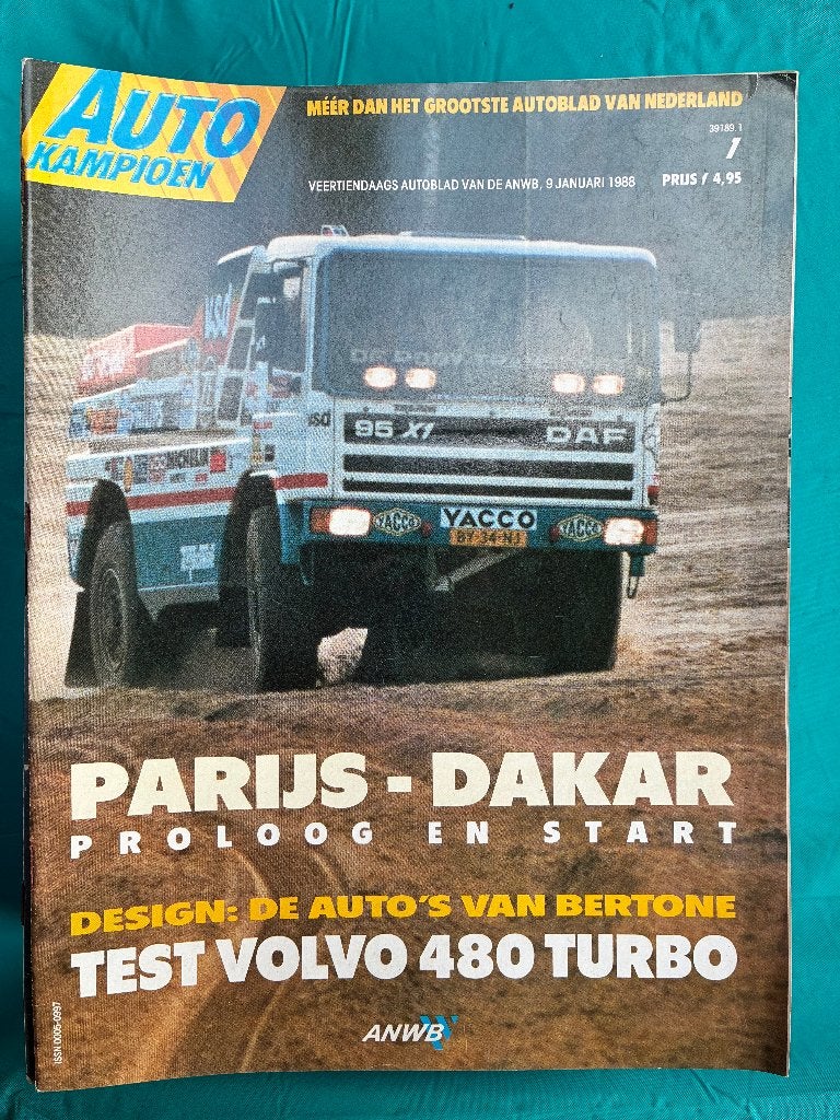 Autokampioen - complete jaargang 1988, Boeken, Ophalen of Verzenden, Gelezen
