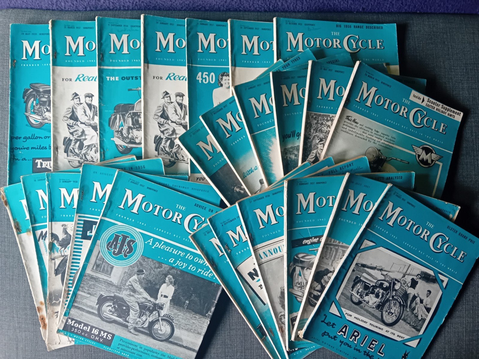 the motorcycle magazines, Livres, Motos, Enlèvement ou Envoi