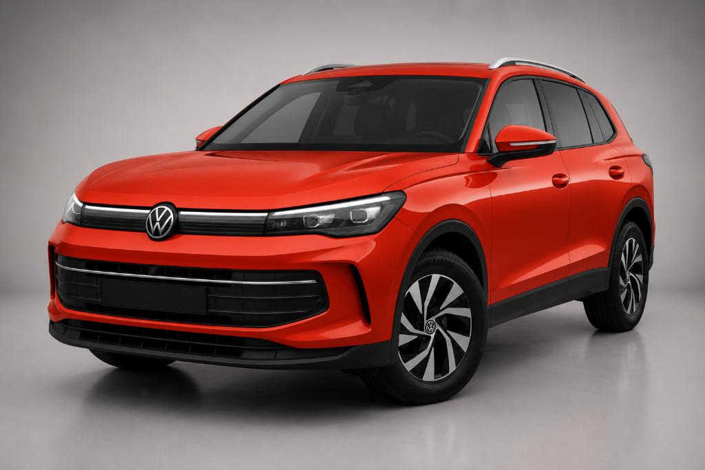 Volkswagen Tiguan 1.5 eTSI Garantie Trekhaak Life, Rouge, 140 g/km, Entreprise, Garantie prolongée