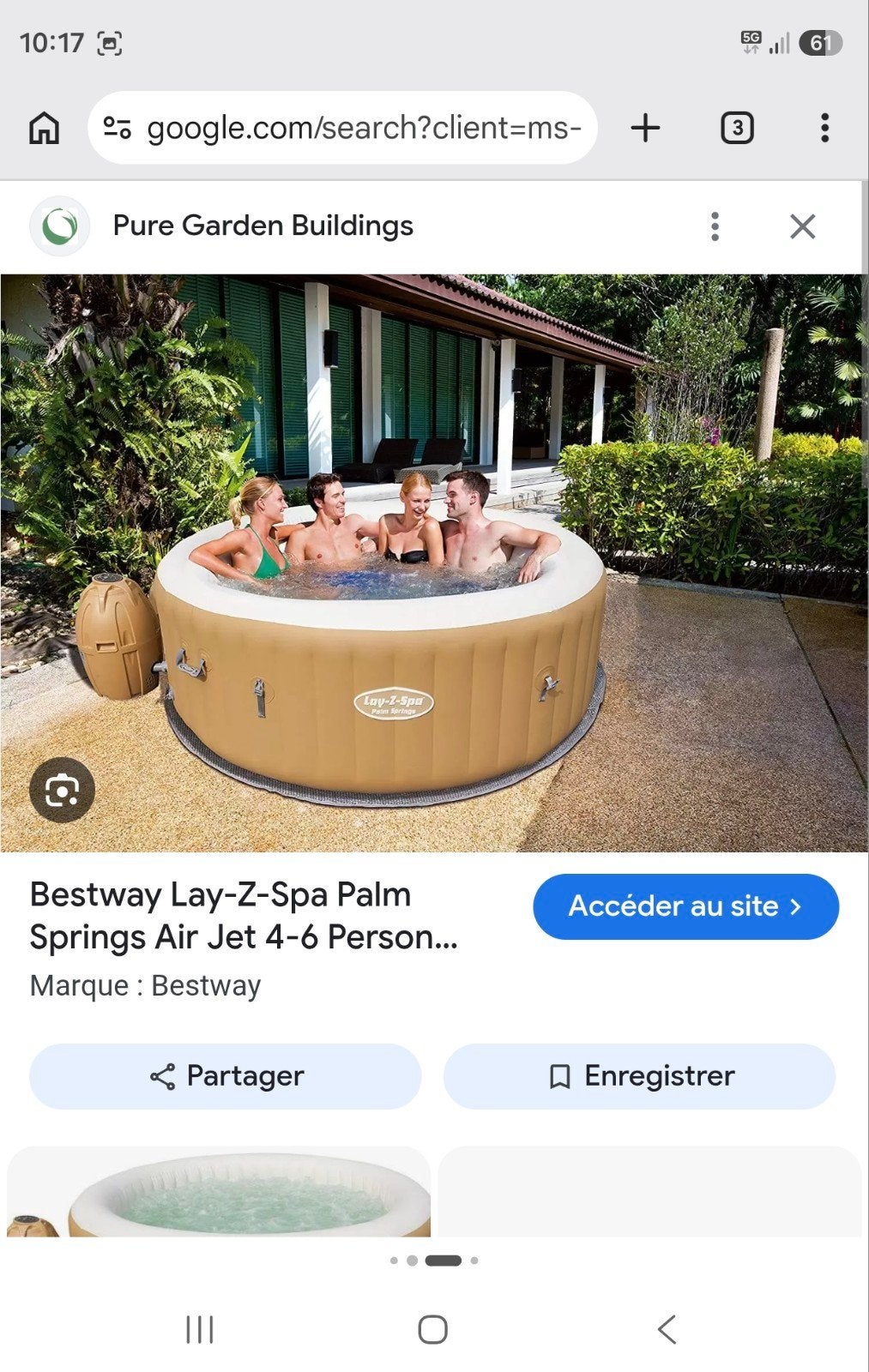 jacuzzi lay z jet Palm Springs 4-6 places, Ophalen of Verzenden