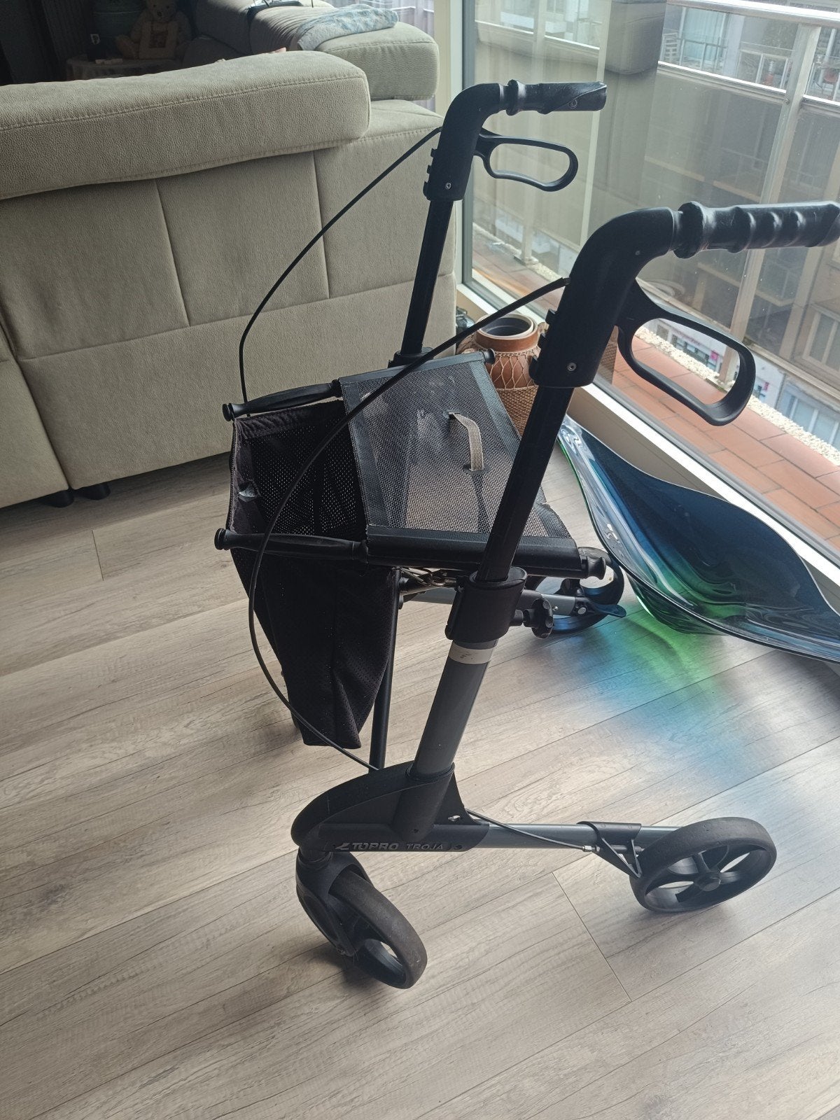 rollator merk topro licht gewicht topkwaliteit, Ophalen, Lichtgewicht, Zo goed als nieuw