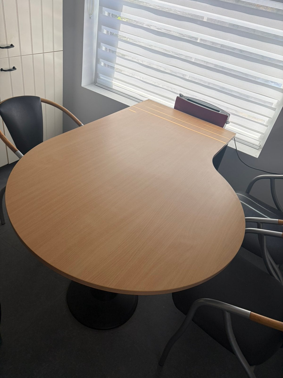 Keukentafel met 4 stoelen, Maison & Meubles, Tables | Tables mange-debout, Enlèvement, Comme neuf