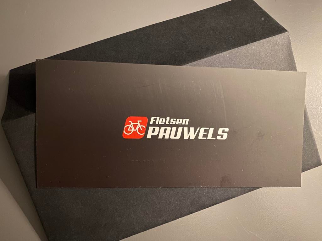 Cadeaubon - fietsenwinkel Pauwels Lommel, Cadeaubon, Warenhuis- of Winkelbon