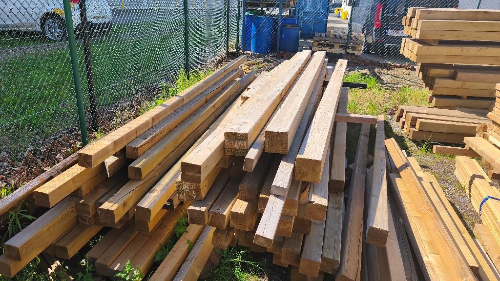 Houten balken, uit te kiezen, zie beschrijving, Nieuw, Balk, Vuren, Ophalen