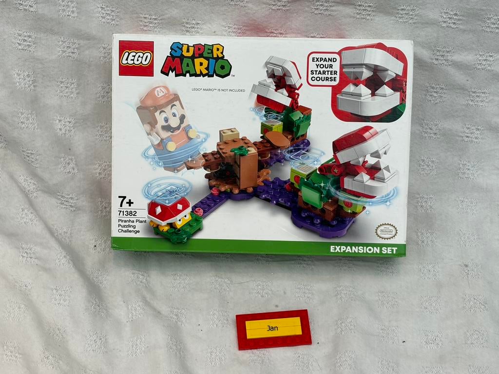 Lego super mario 71382 sealed, Ophalen of Verzenden, Zo goed als nieuw, Compleet, Lego