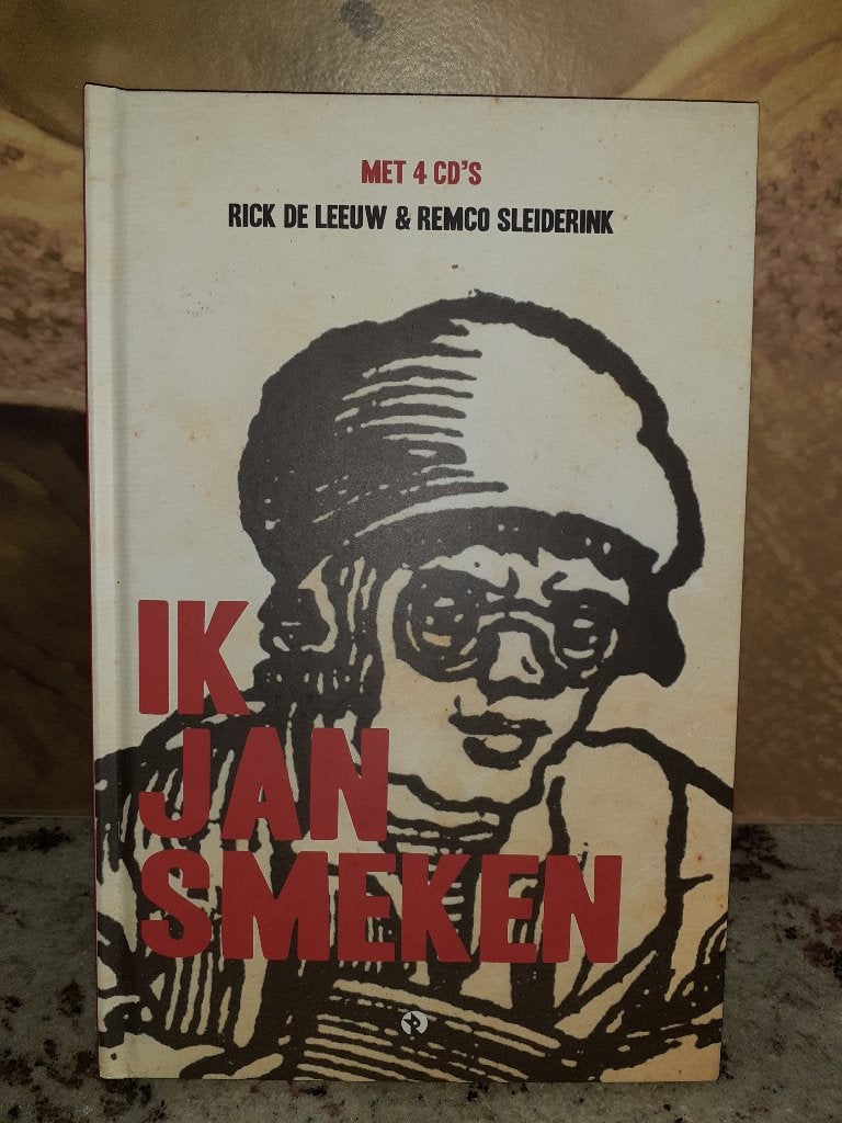 Ik Jan Smeken, Rick De Leeuw, Remco Sleiderink, incl 4 cd's, Boeken, Ophalen of Verzenden, Zo goed als nieuw, Nederland, Rick De Leeuw, Remco Sleiderink