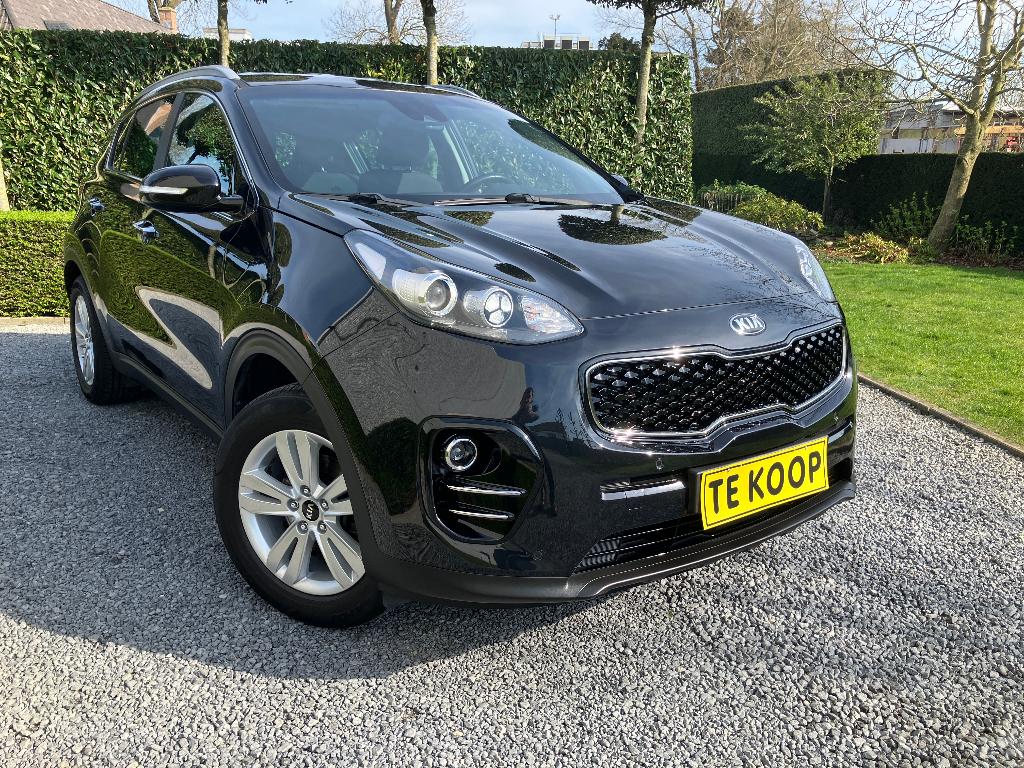 KIA SPORTAGE benzine  euro6, Auto's, Stof, 1600 cc, Zwart, Bedrijf