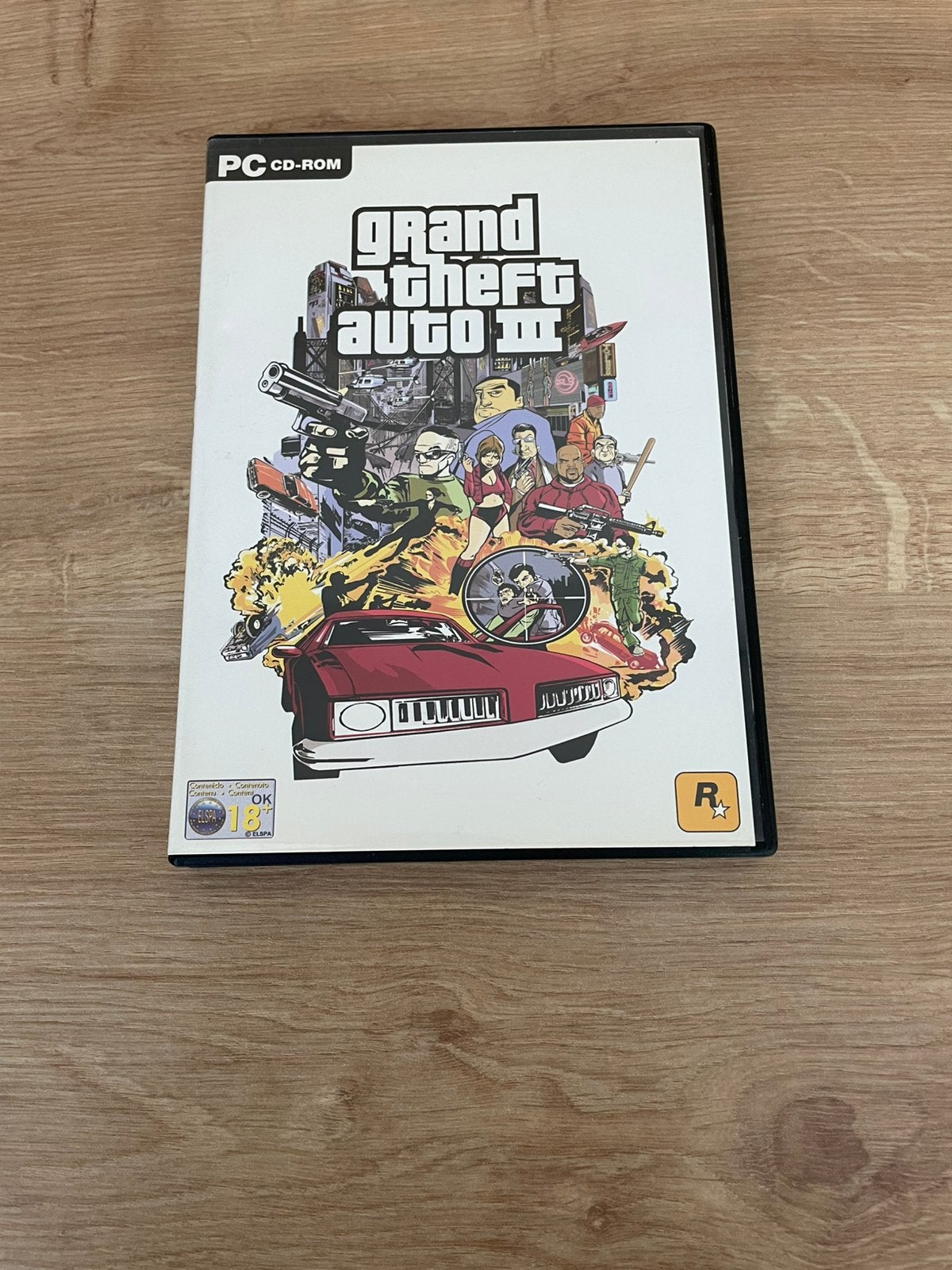 Grand Theft Auto III (PC CD-ROM), Games en Spelcomputers, Ophalen of Verzenden, Zo goed als nieuw, Vanaf 18 jaar