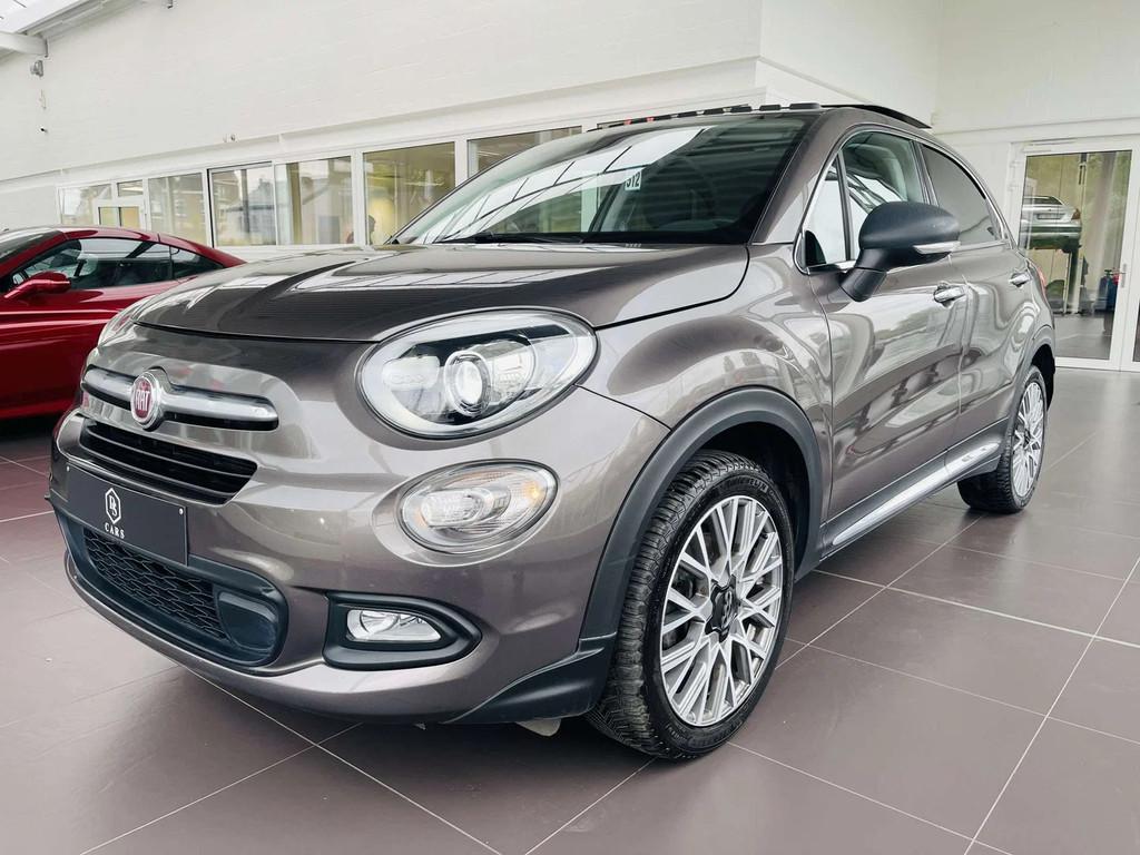 Fiat 500X 1.6i * GARANTIE + TOIT PANO + GPS + CUIR *, 4 cilinders, 500X, Bedrijf, 5 deurs