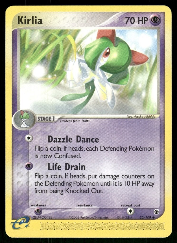 Kirlia 35/109 - Ruby &amp; Sapphire (NM), Verzenden, Gebruikt
