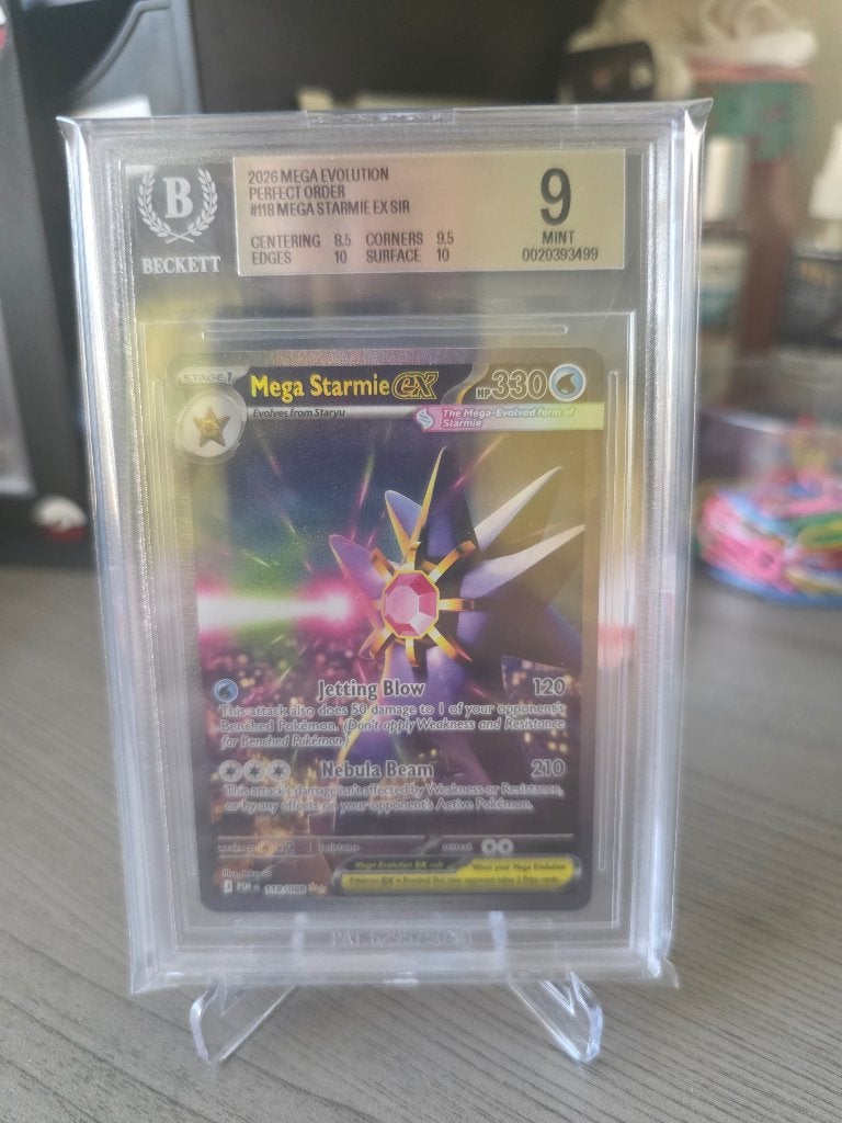 Mega Starmie ex Special Illustration Rare 118/088, Ophalen of Verzenden, Nieuw, Losse kaart