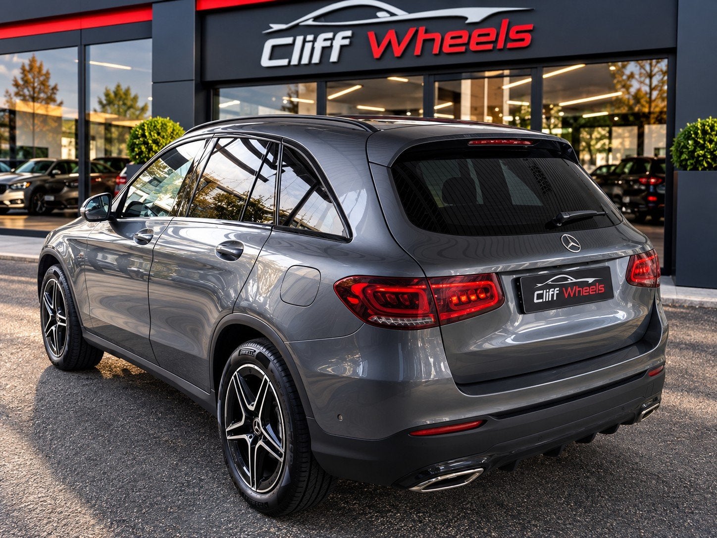 Mercedes GLC 300 AMG 4 Matic hybride rechargeable exclusive, Autos, Entreprise, GLC, Diesel, Automatique