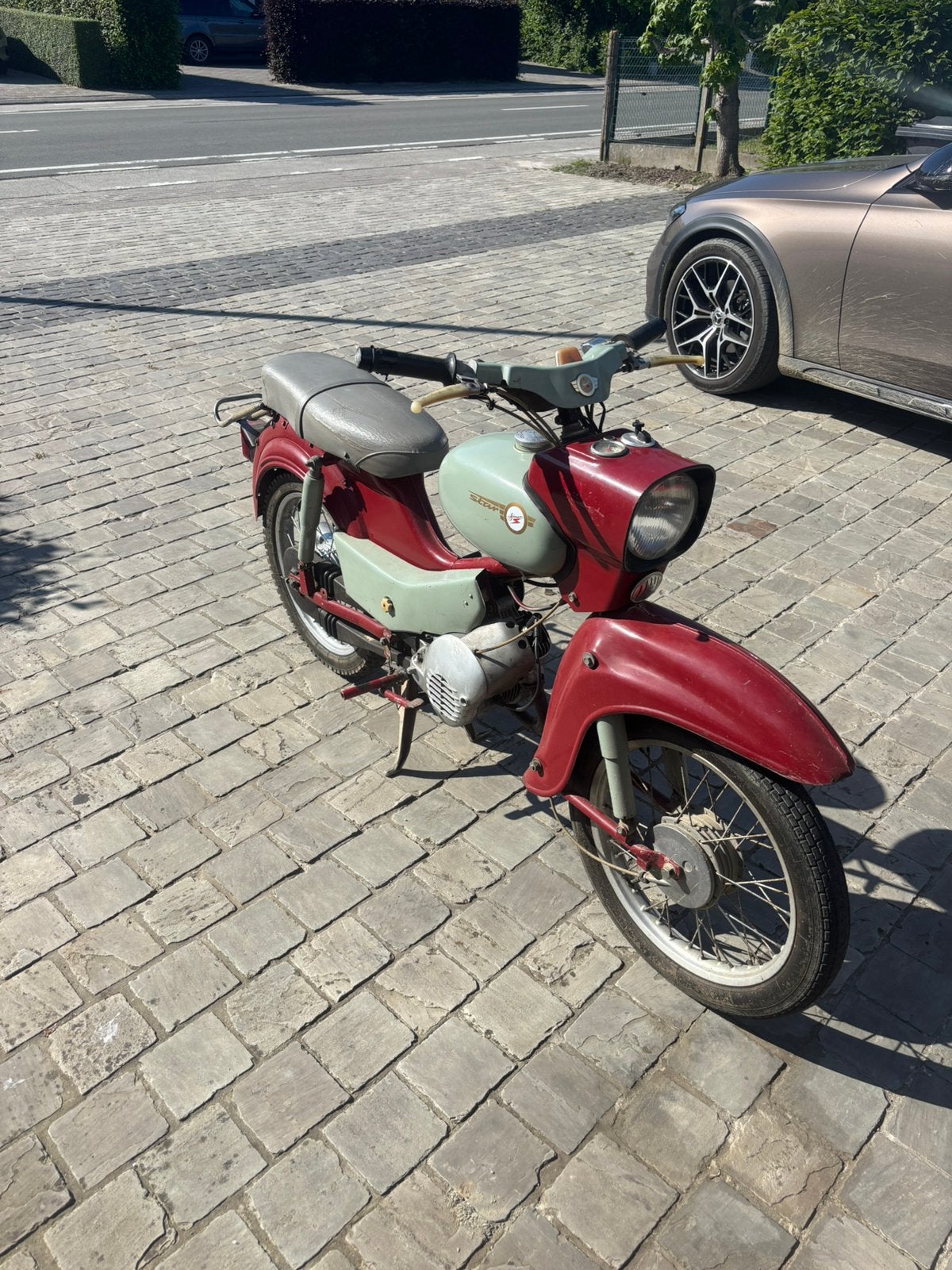 Simson Star SR4-2, Fietsen en Brommers, Ophalen