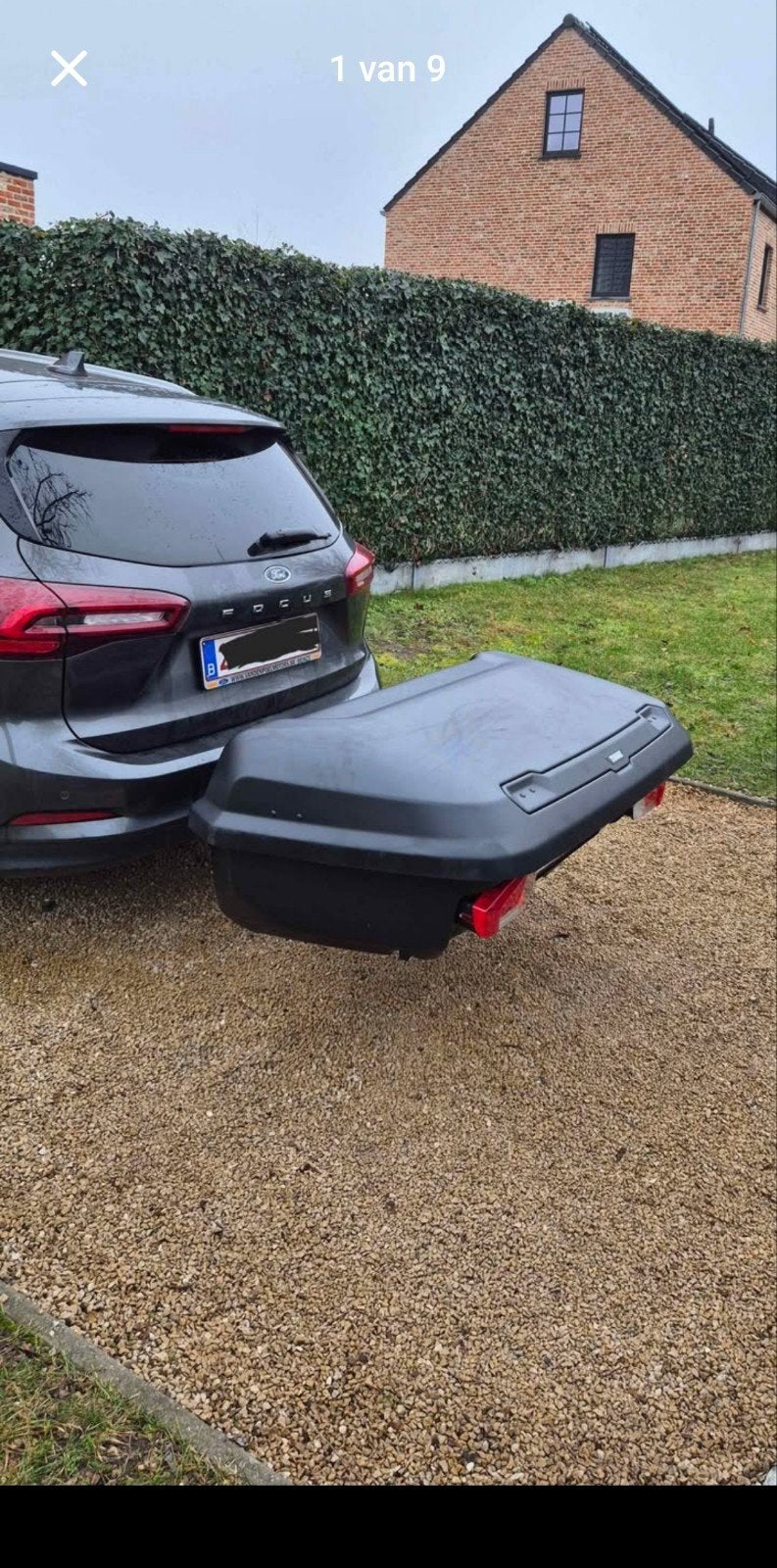 Te huur: Thule Arcos Box M – bagagebox voor trekhaak, Ophalen