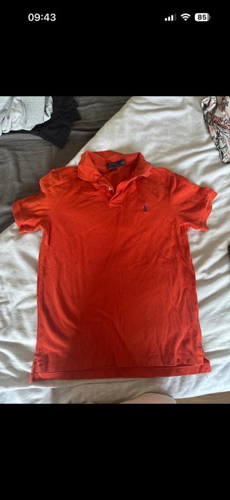 Ralph Lauren S poloshirt, Ophalen of Verzenden, Gedragen, Maat 46 (S) of kleiner, Oranje