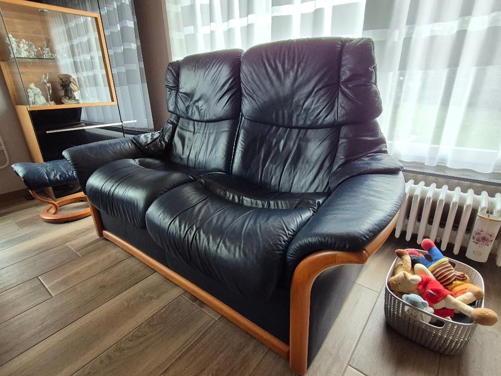 Stresles salon, Ophalen, 150 tot 200 cm, Zo goed als nieuw, Rechte bank