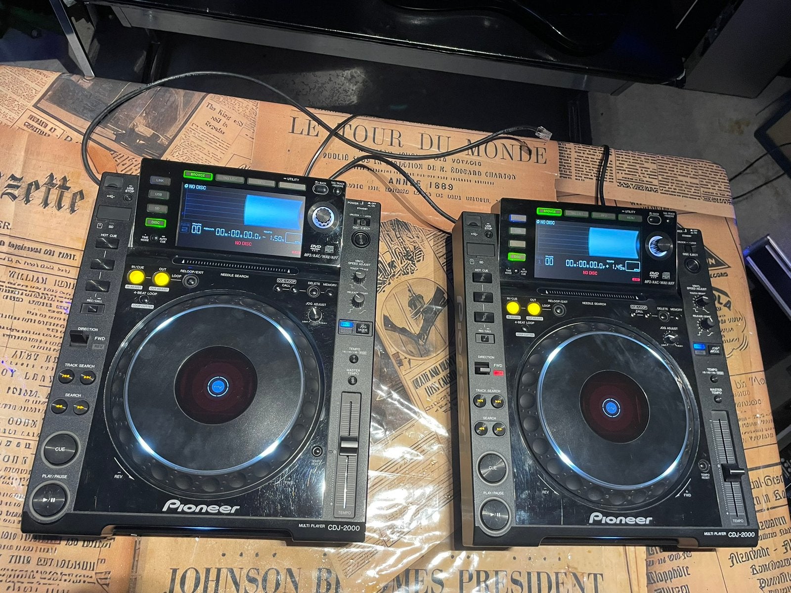 2keer cdj2000 pionner, Muziek en Instrumenten, Ophalen, Zo goed als nieuw