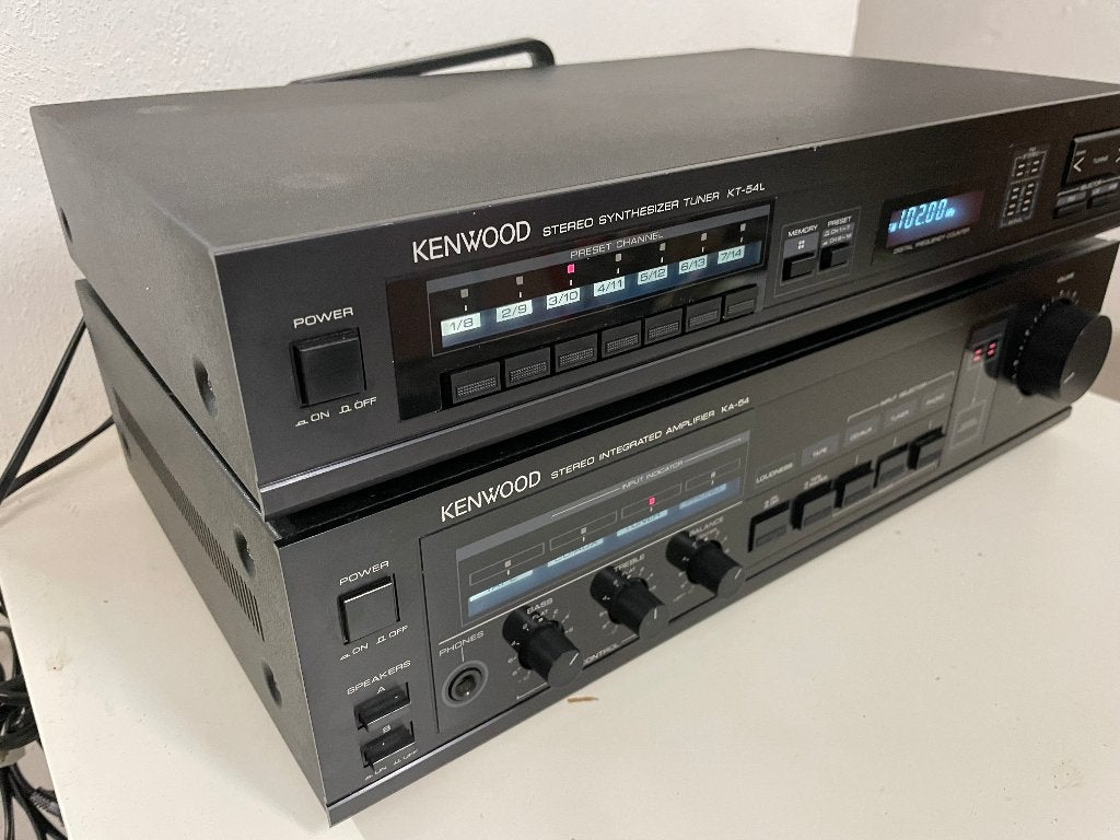 Hifi Kenwood KA-54 et KT54, Autres marques, Enlèvement ou Envoi, Tuner ou Radio, Utilisé