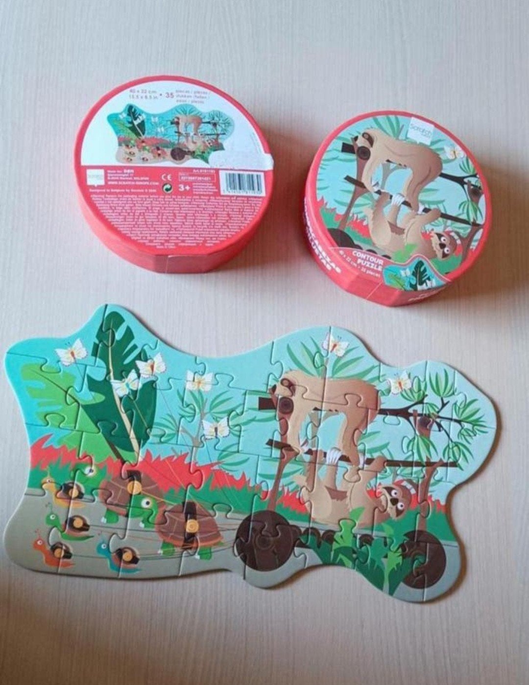 Scratch contourpuzzel, Hobby & Loisirs créatifs, Patches vêtements & Hotfix, Enlèvement ou Envoi