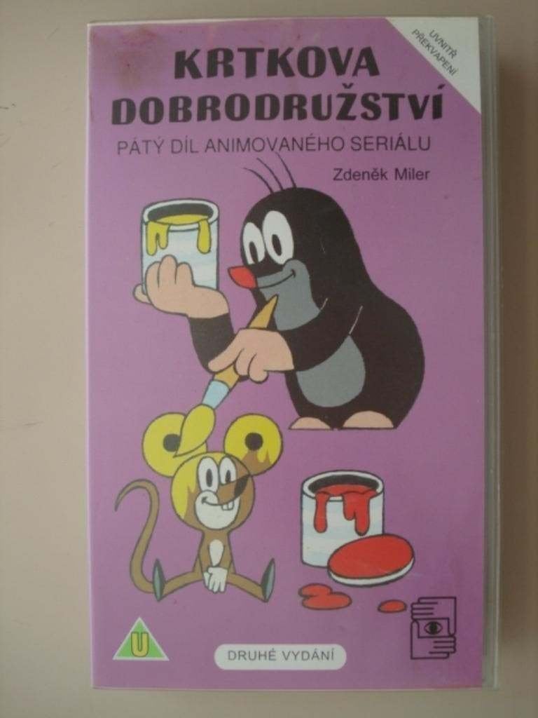 Krtkova Dobrodruzstvi Patý díl animovaného serialu 1994, Alle leeftijden, Verzenden, Gebruikt, Tekenfilm