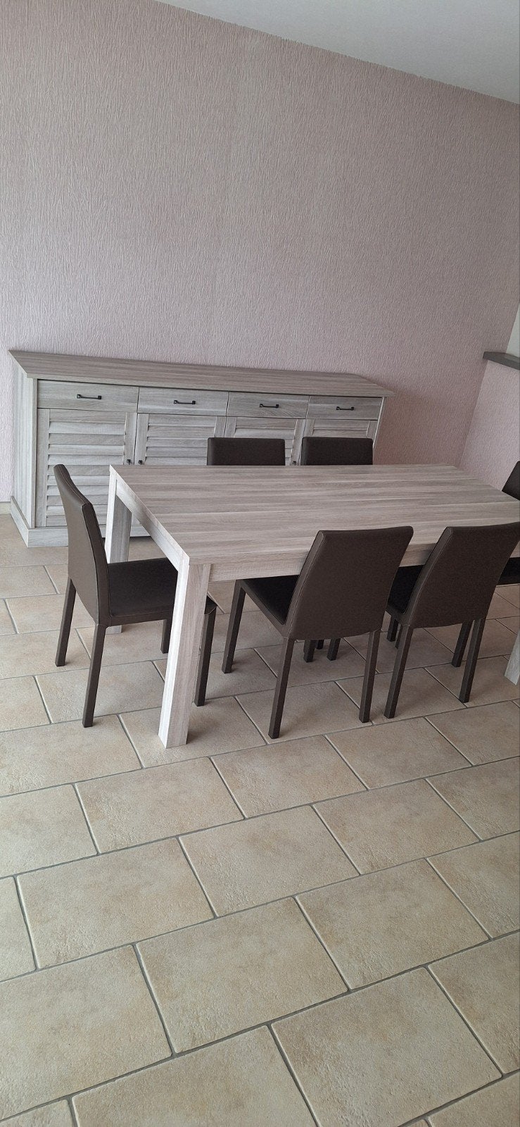 salle à manger complète comme neuve., Enlèvement, Comme neuf