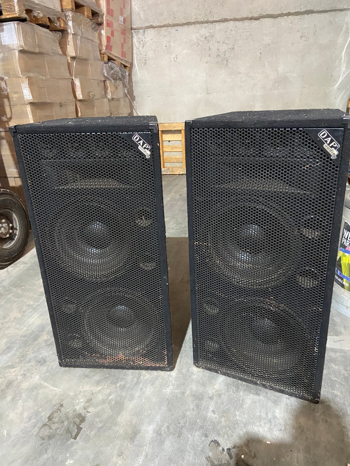 Haut-parleurs, Enlèvement, Utilisé, Enceinte de fête